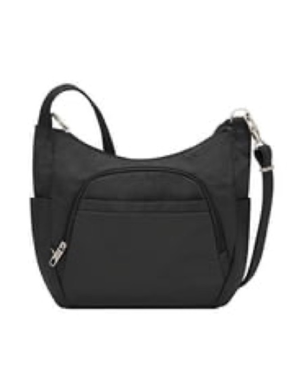 Travelon Anti Theft Black Lightweight Crossbody Shoulder Bag